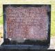 James Gillanders  and Isabella Scott, Gsiborne Cemetery