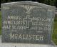 McALISTER Angus and Nancy Delaney Mount View Cemetery Billings Yellowstone Montana USA McALISTER Angus and Nancy Delaney Mount View Cemetery Billings Yellowstone Montana USA