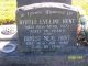 Myrtle E Hunt & Ernest N Hunt Headstone