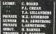 T A Gillanders, Te Kuiti War Memorials